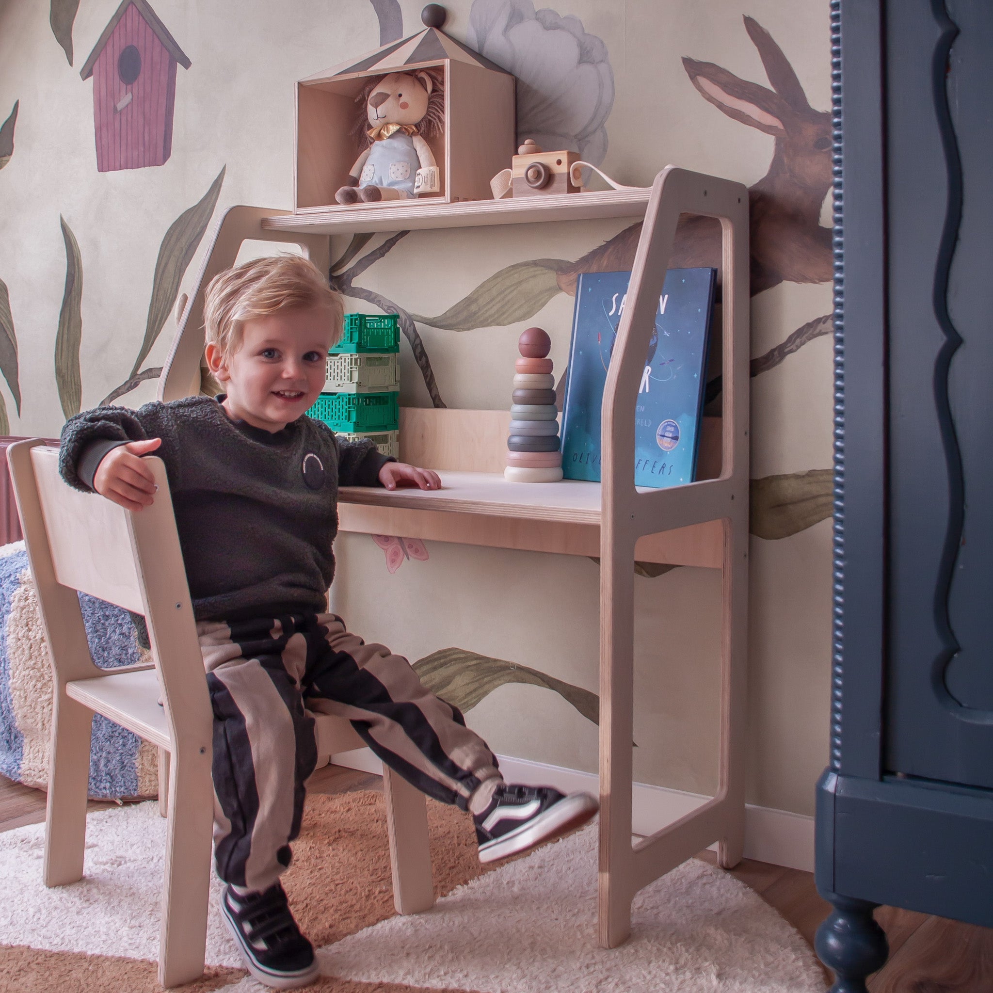 Zo simpel zet je een toddie bureau in elkaar!