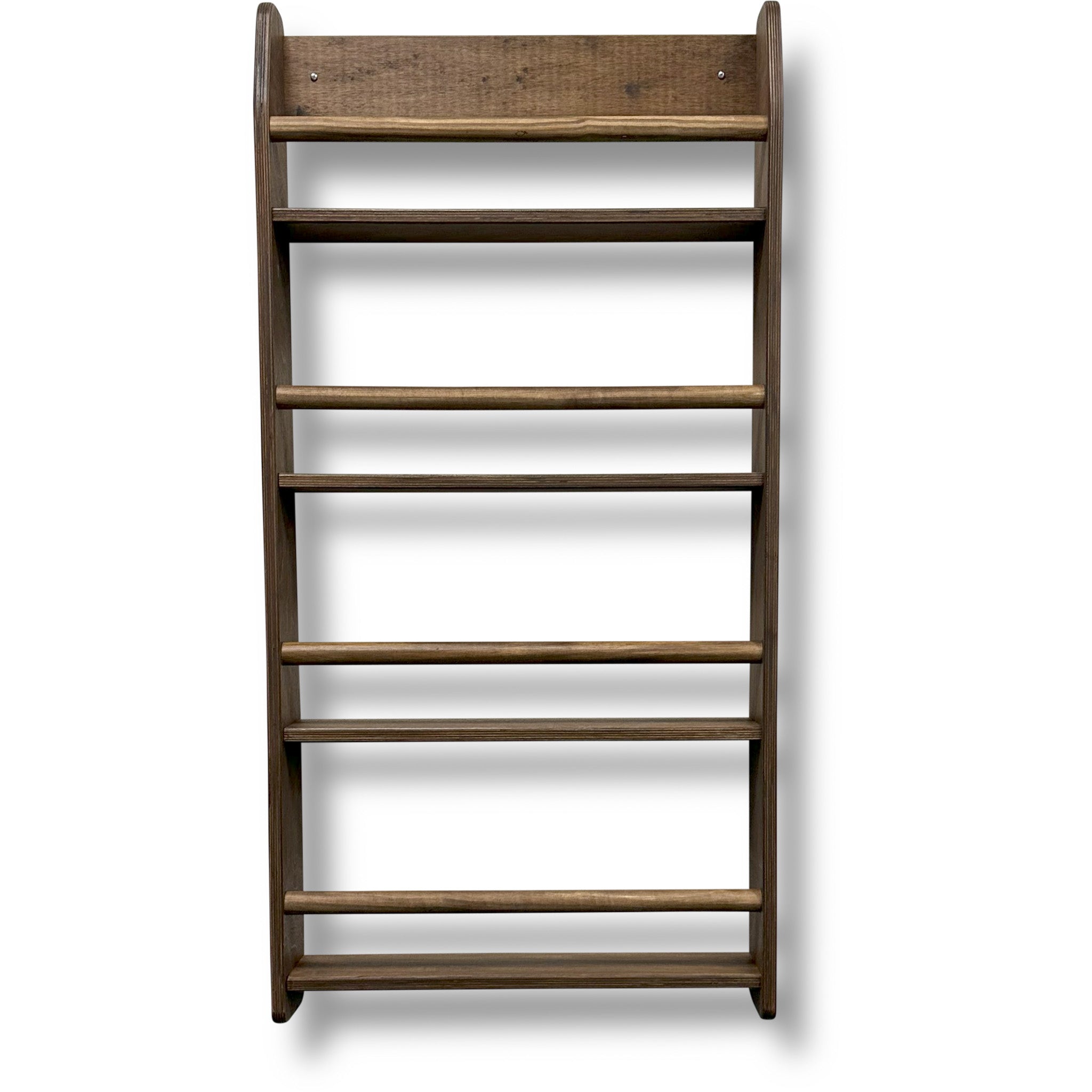 Shelfie montessori boekenrek kinderkamer | 4 planken - Wengé