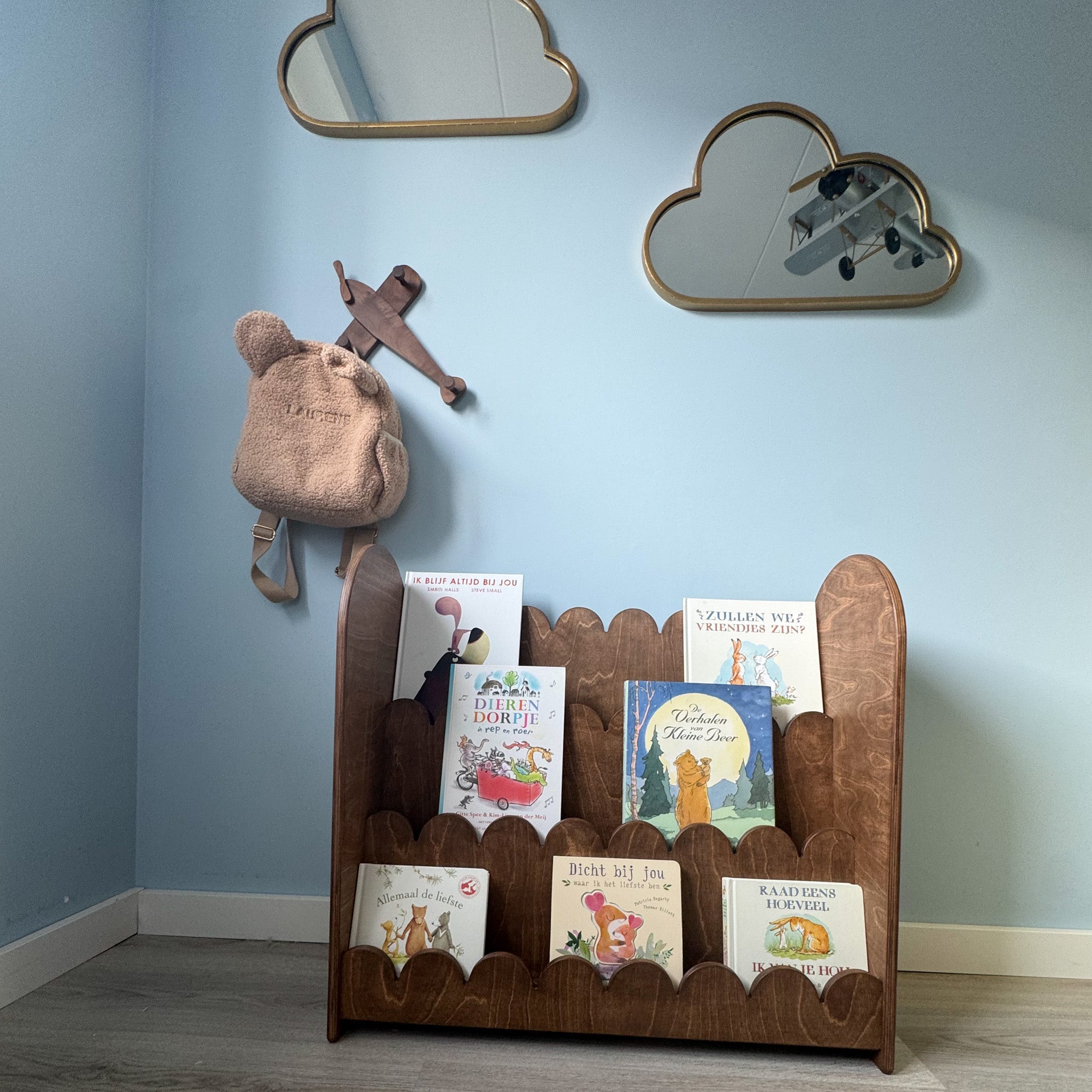 Bubble Montessori reol til børneværelse | 3 trin - blank - alt bobler