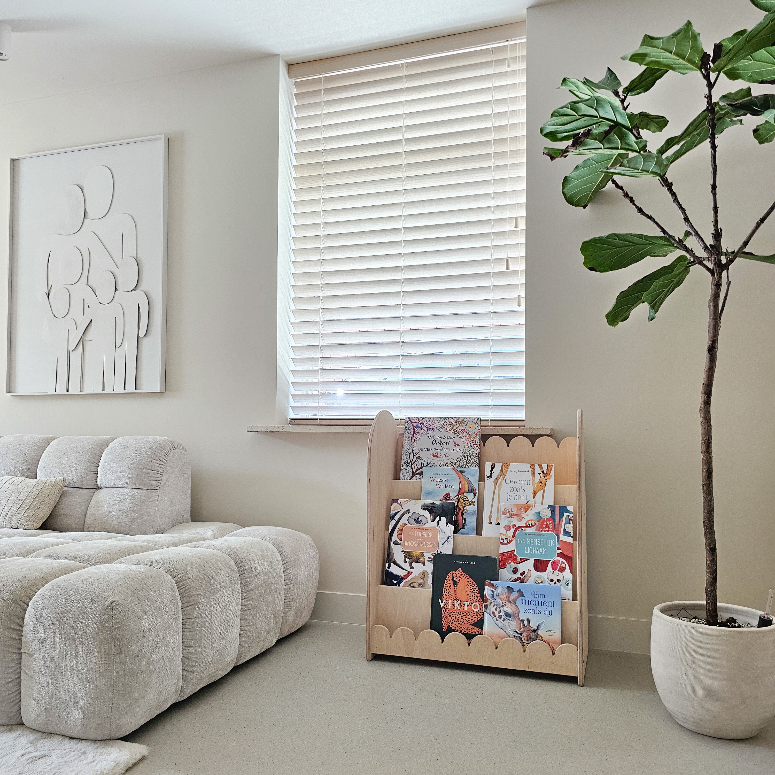 Bubble Montessori reol til børneværelse | 4 trin - blank