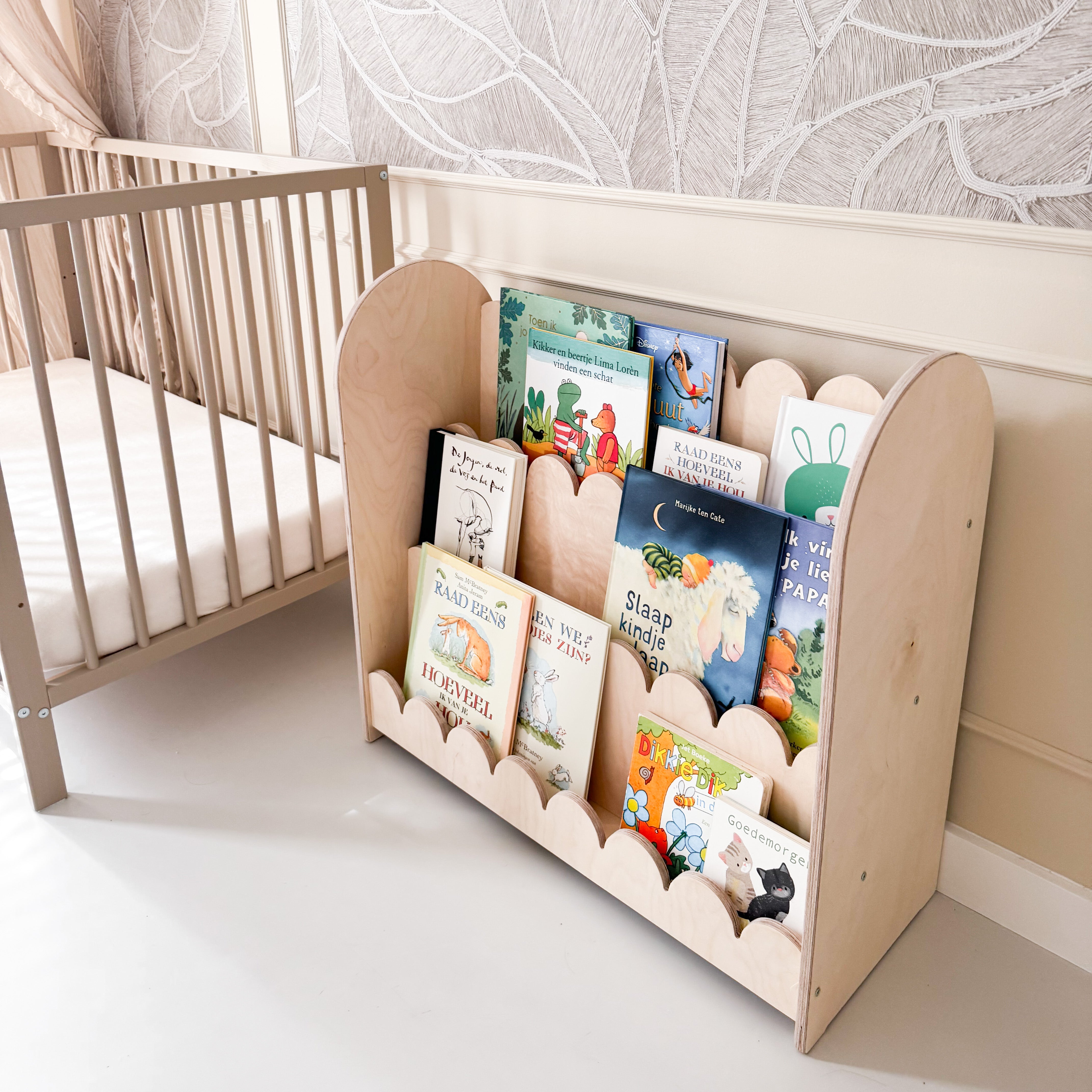 Bubble Montessori reol til børneværelse | 3 trin - blank - alt bobler