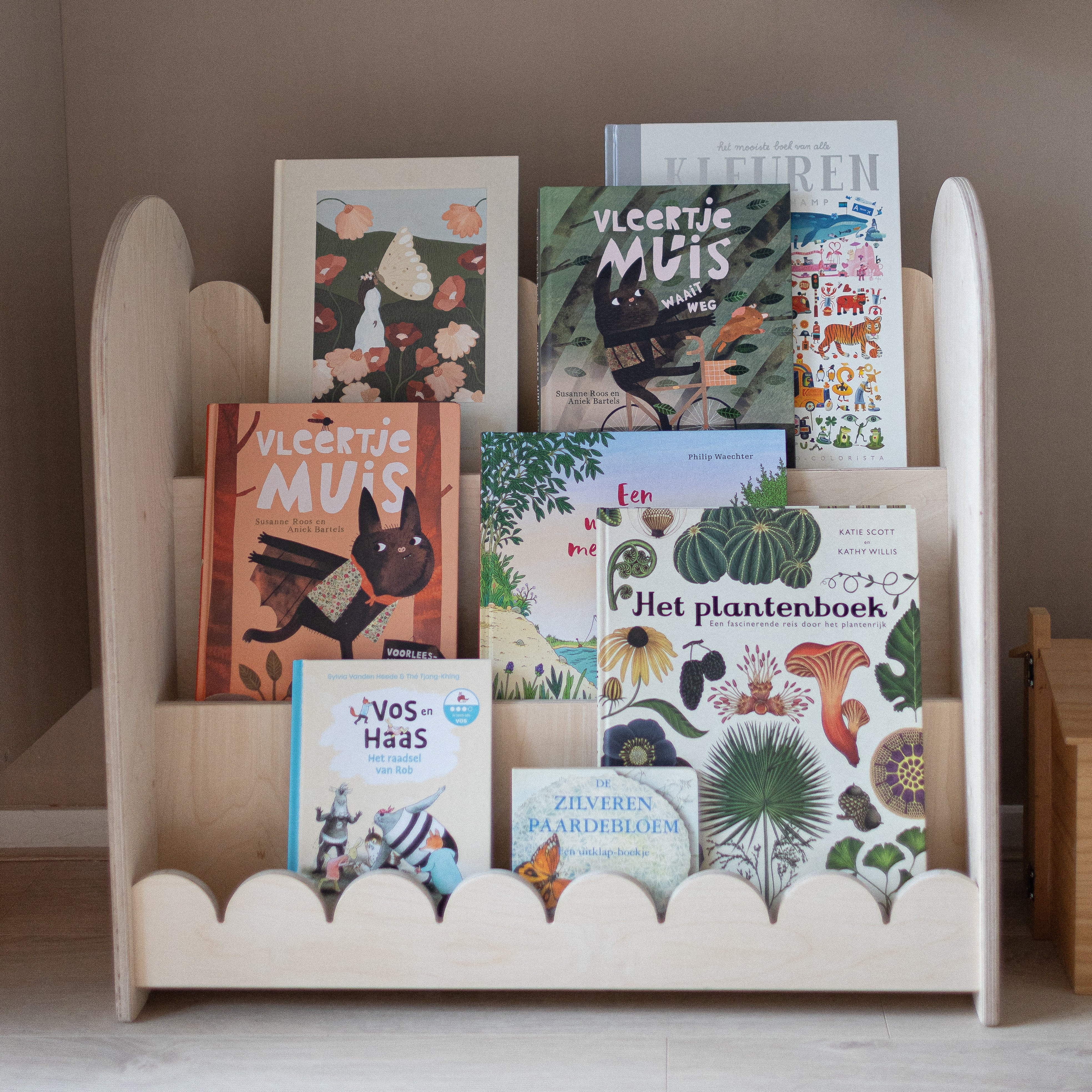 Bubble Montessori reol til børneværelse | 3 trin - blank