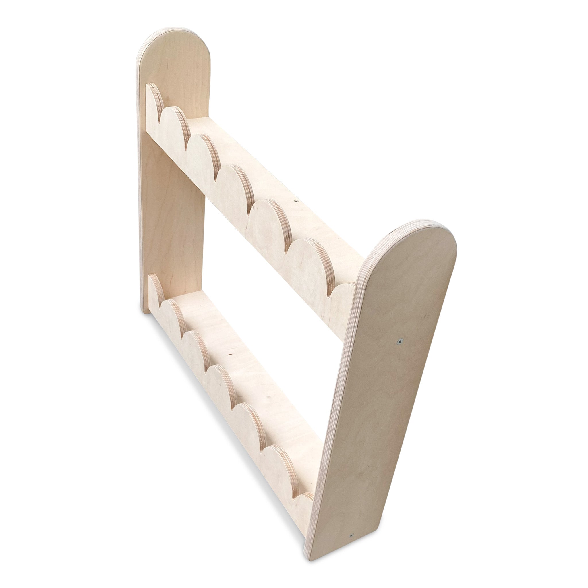 Bubble Montessori reol til børneværelse | 2 planker - blanke