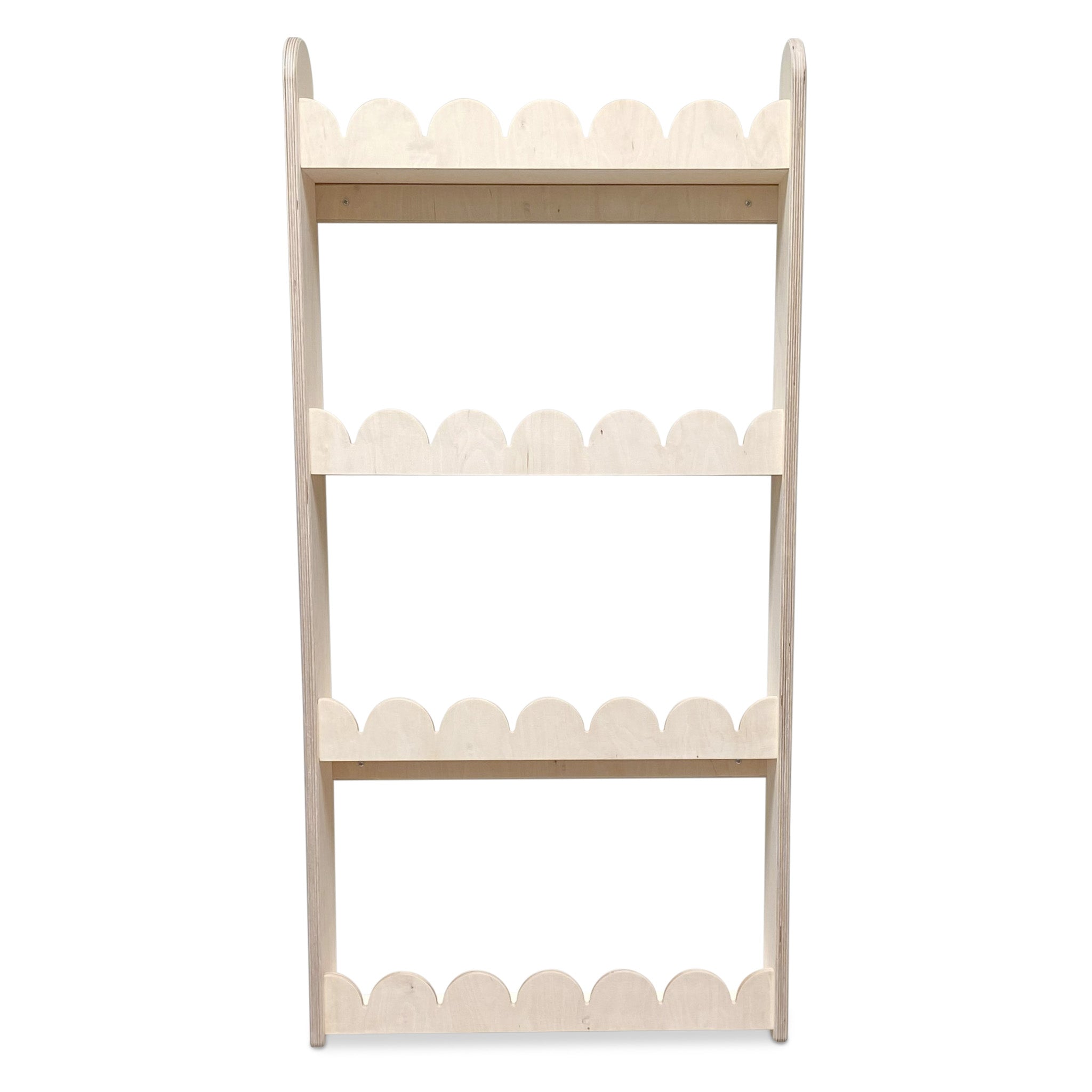 Bubble Montessori boekenrek kinderkamer | 4 planken - blank