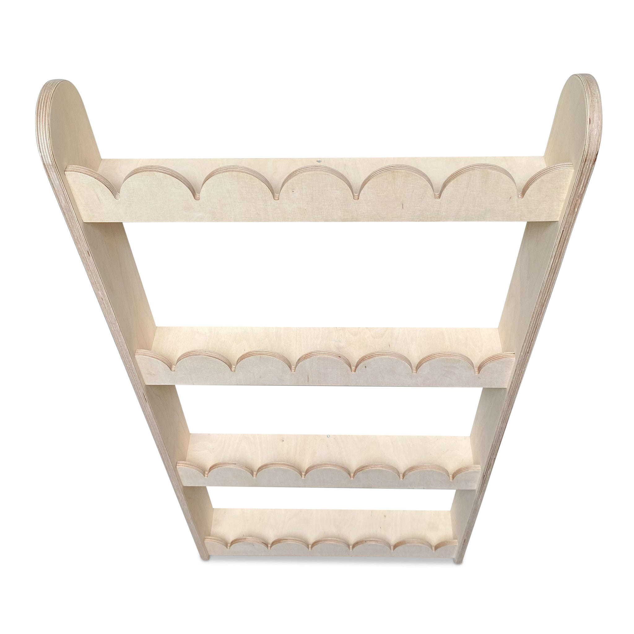 Bubble Montessori boekenrek kinderkamer | 4 planken - blank - toddie.nl ®