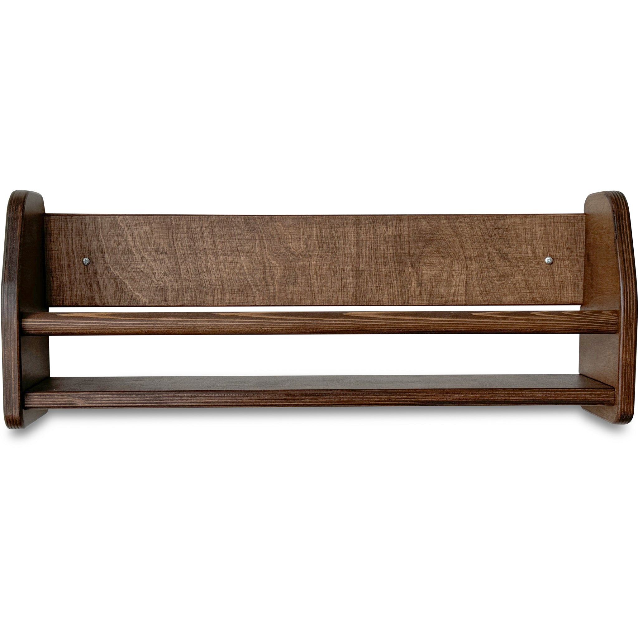 Shelfie montessori boekenrek kinderkamer | 1 plank - Wengé gebeitst