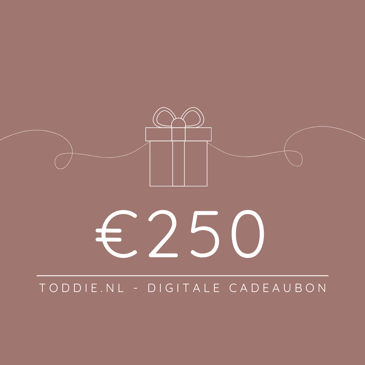 toddie.nl - Digitale Cadeaubon - toddie.nl ®