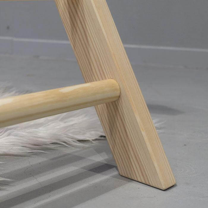 Houten klimrek, klimdriehoek inklapbaar - toddie.nl