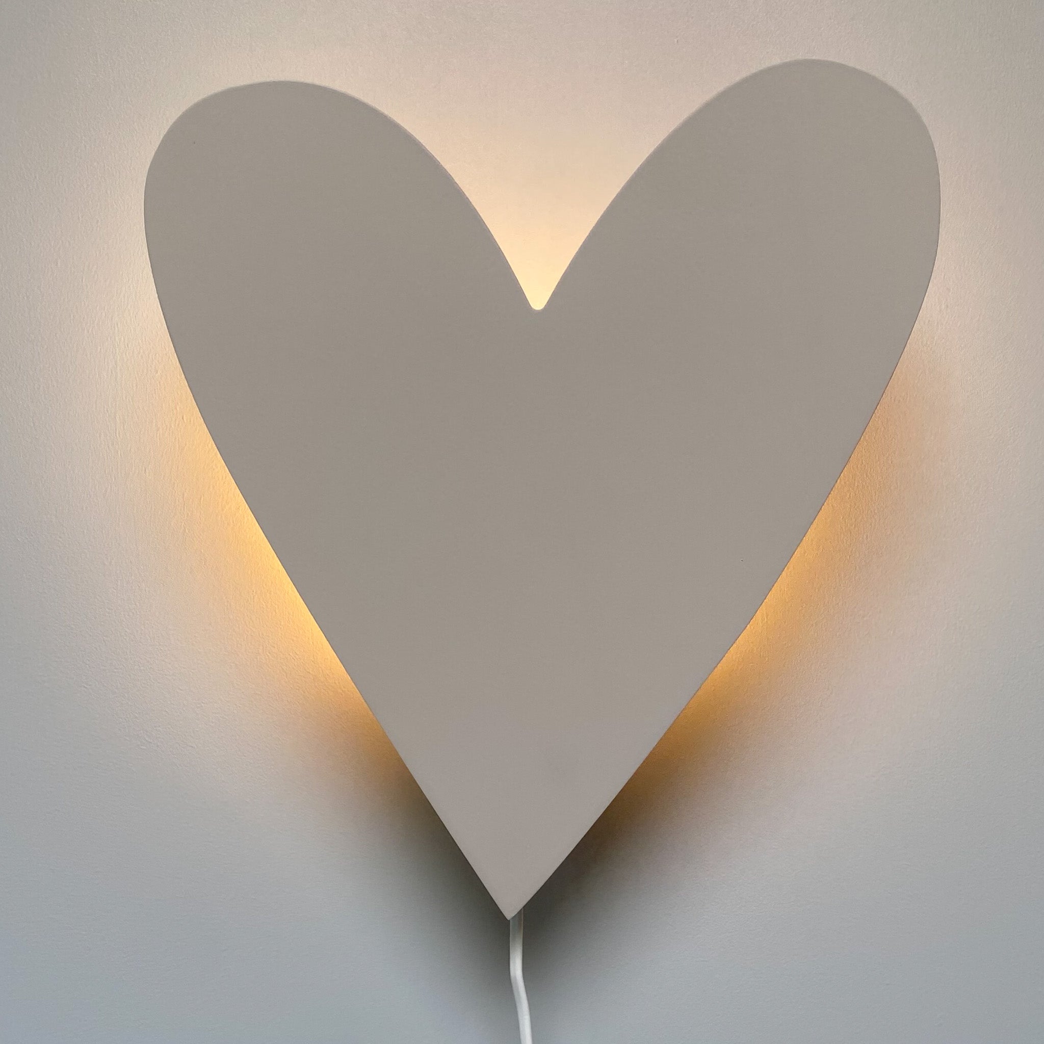Houten wandlamp kinderkamer | Hart Beige - toddie.nl