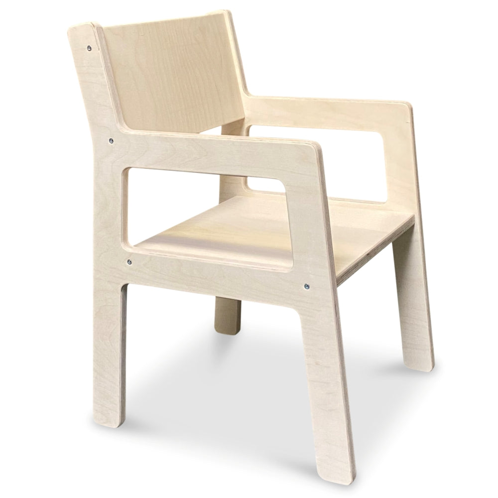 Houten kinderstoeltje 3-6 jaar, kleuterstoeltje - toddie.nl