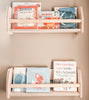 Montessori boekenrek kinderkamer | 1 plank - blank - toddie.nl