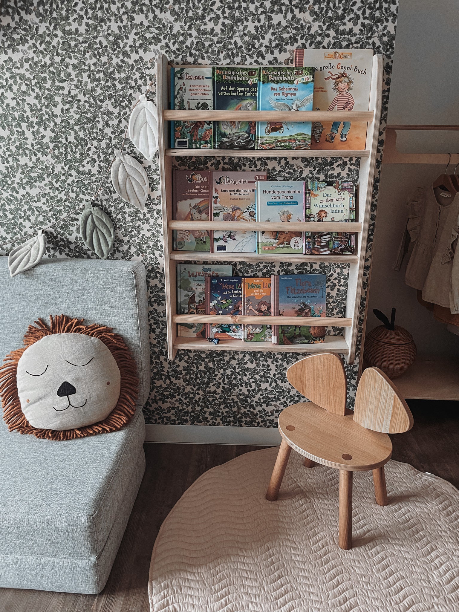 Shelfie montessori boekenrek kinderkamer | 3 planken - blank