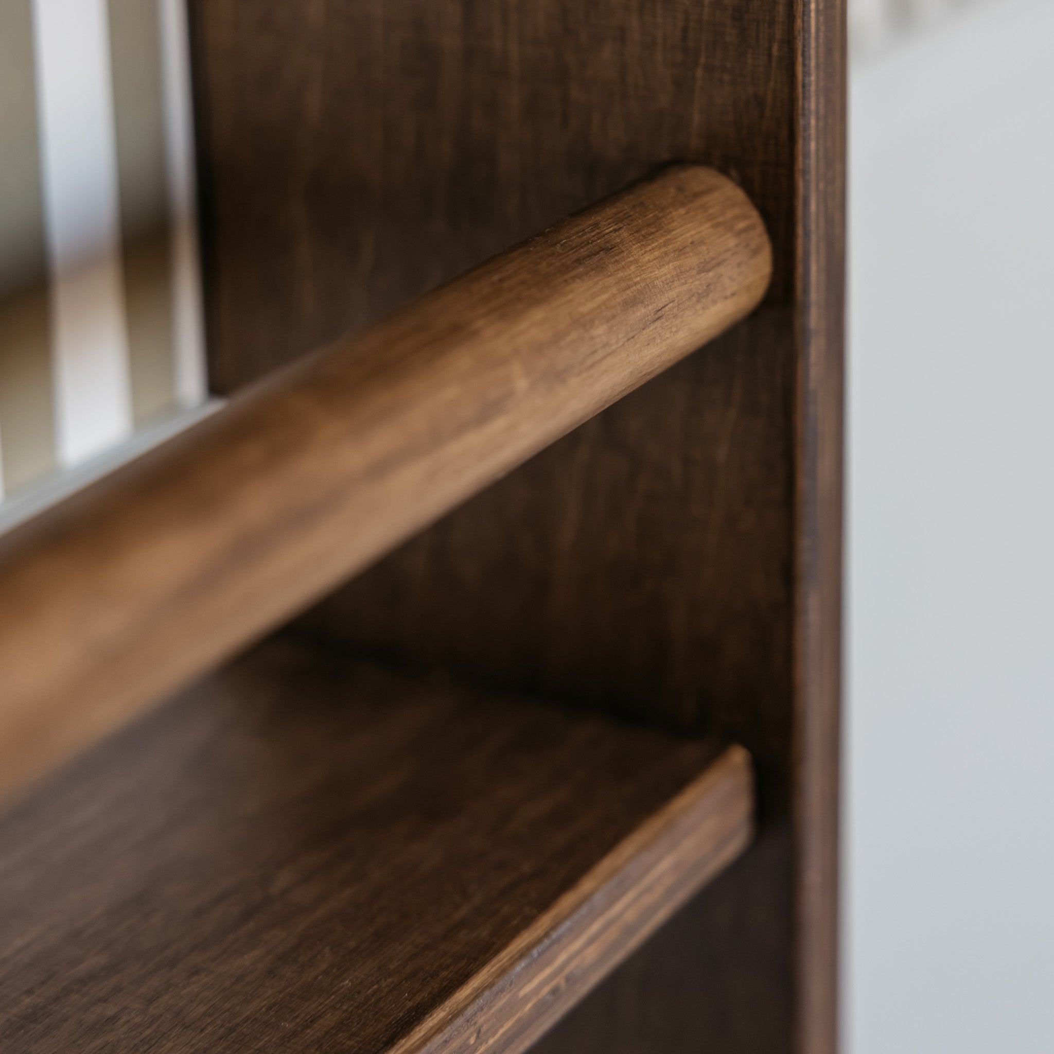 Shelfie montessori boekenrek kinderkamer | 4 planken - Wengé