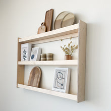 Levo bordenrek | 3 planken - blank - toddie.nl ®