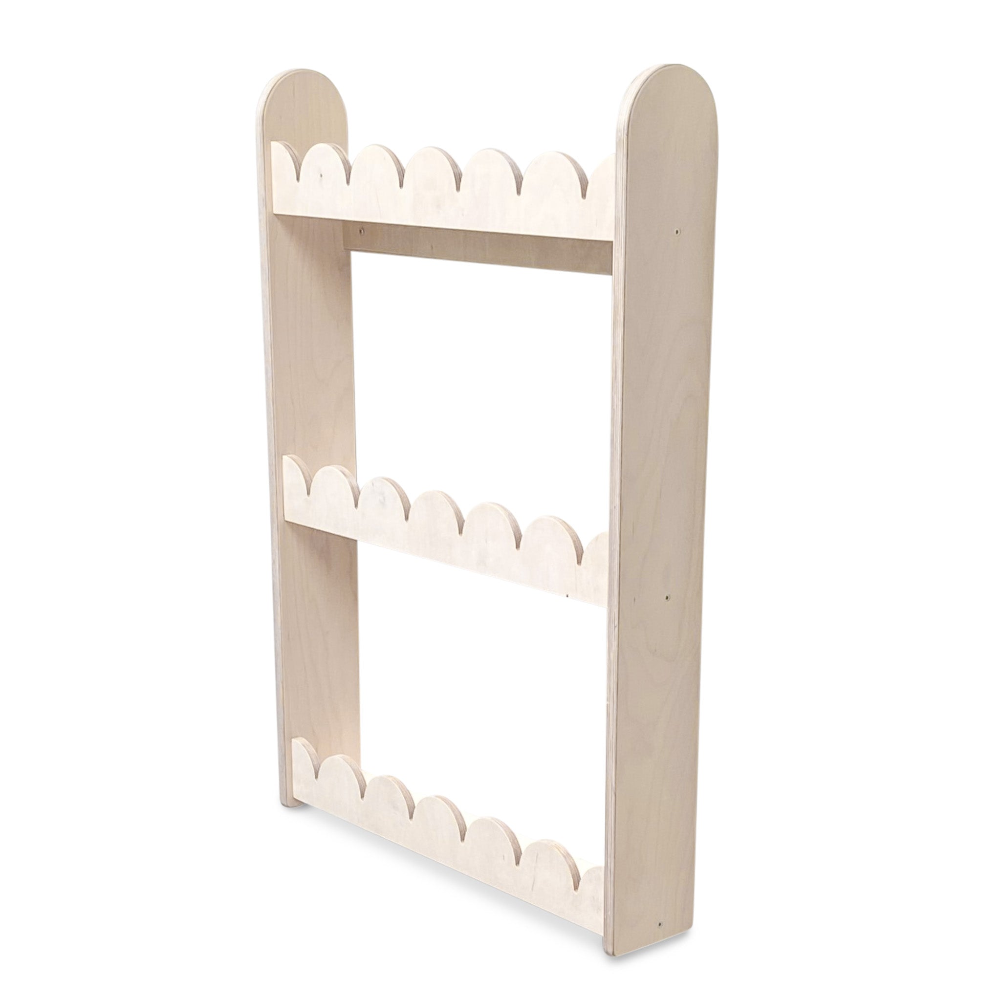 Bubble Montessori boekenrek kinderkamer | 3 planken - blank