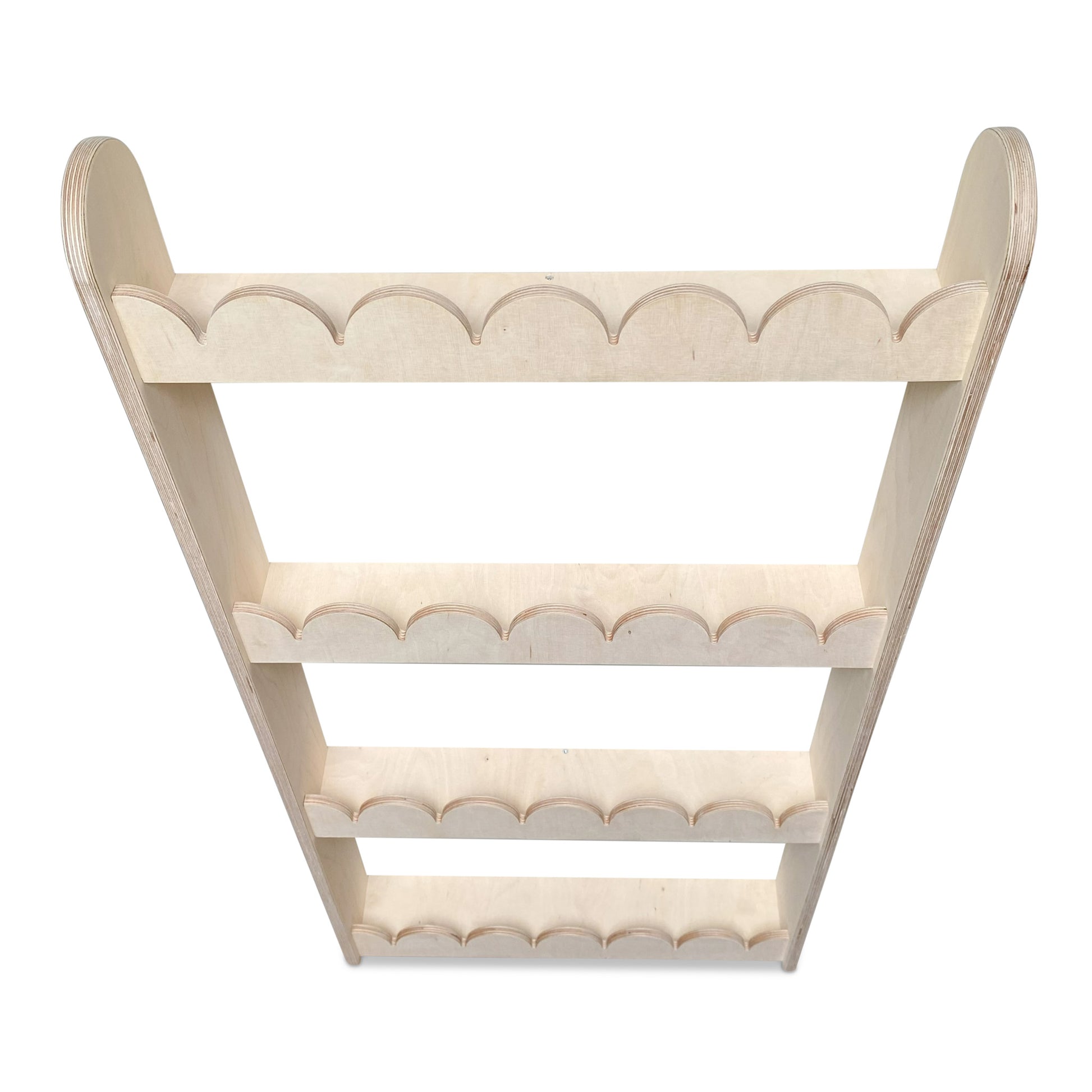 Bubble Montessori boekenrek kinderkamer | 4 planken - blank - toddie.nl ®