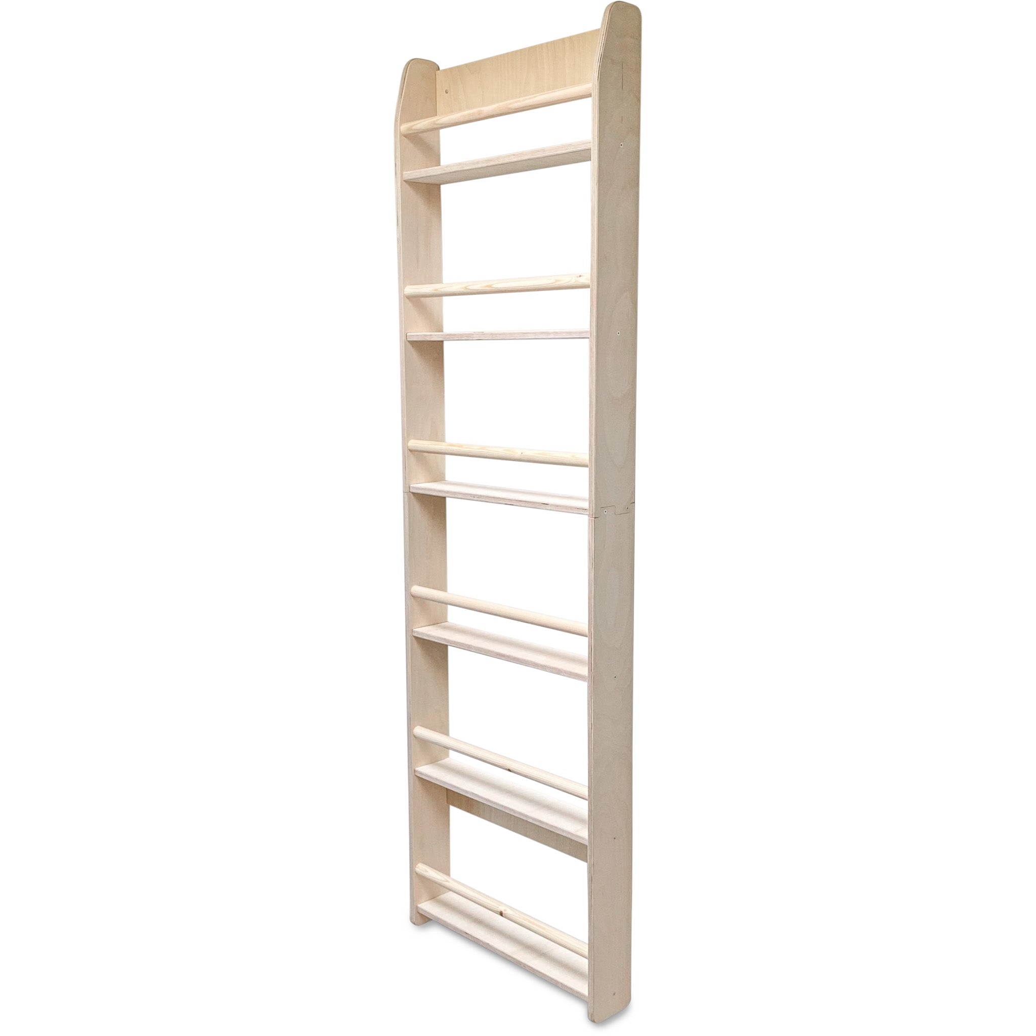 Shelfie montessori boekenrek kinderkamer | 6 planken - blank