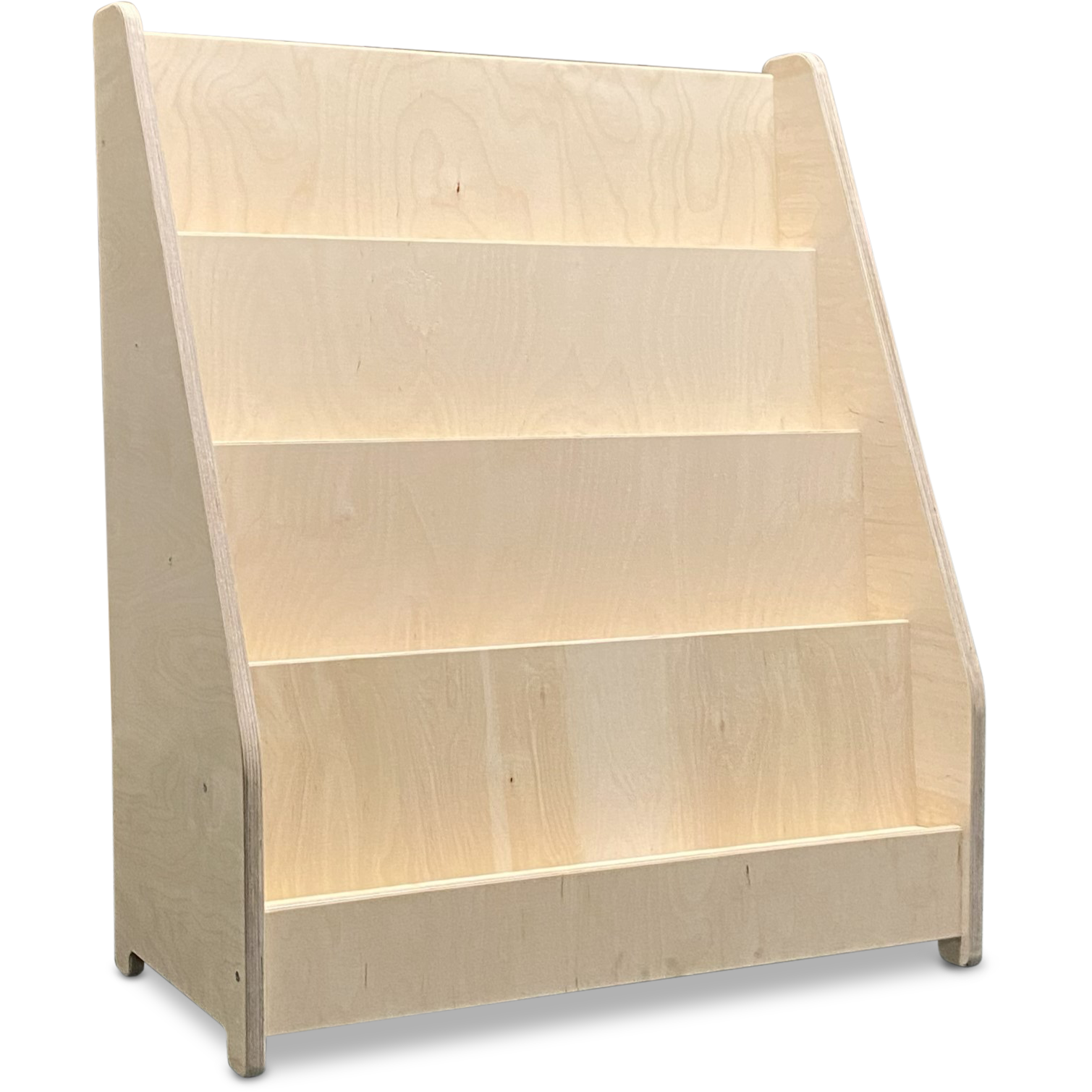 Moodie montessori boekenkast kinderkamer | 4 treden - blank