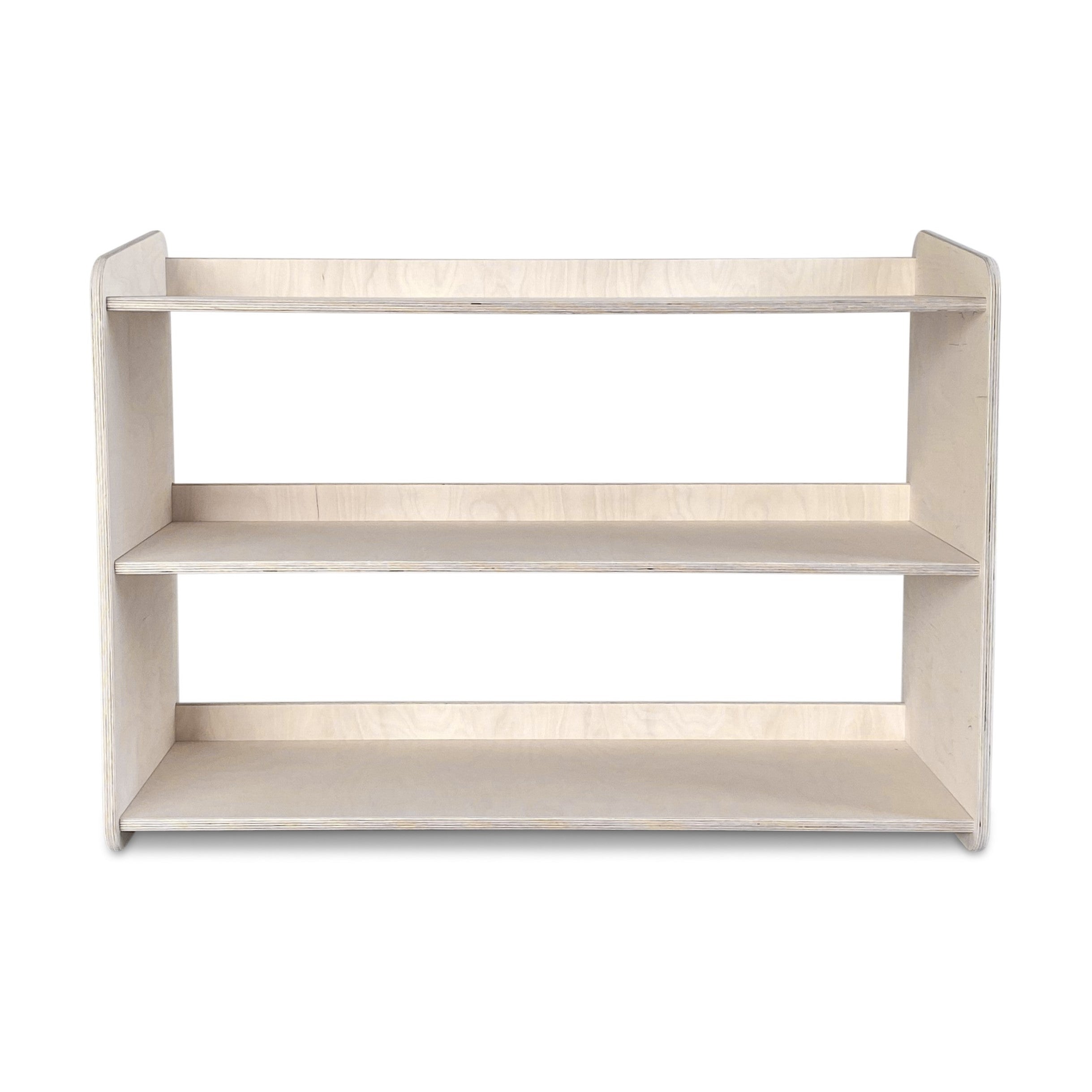 Jollie Montessori speelgoedkast | Boekenkast 3 planken - blank