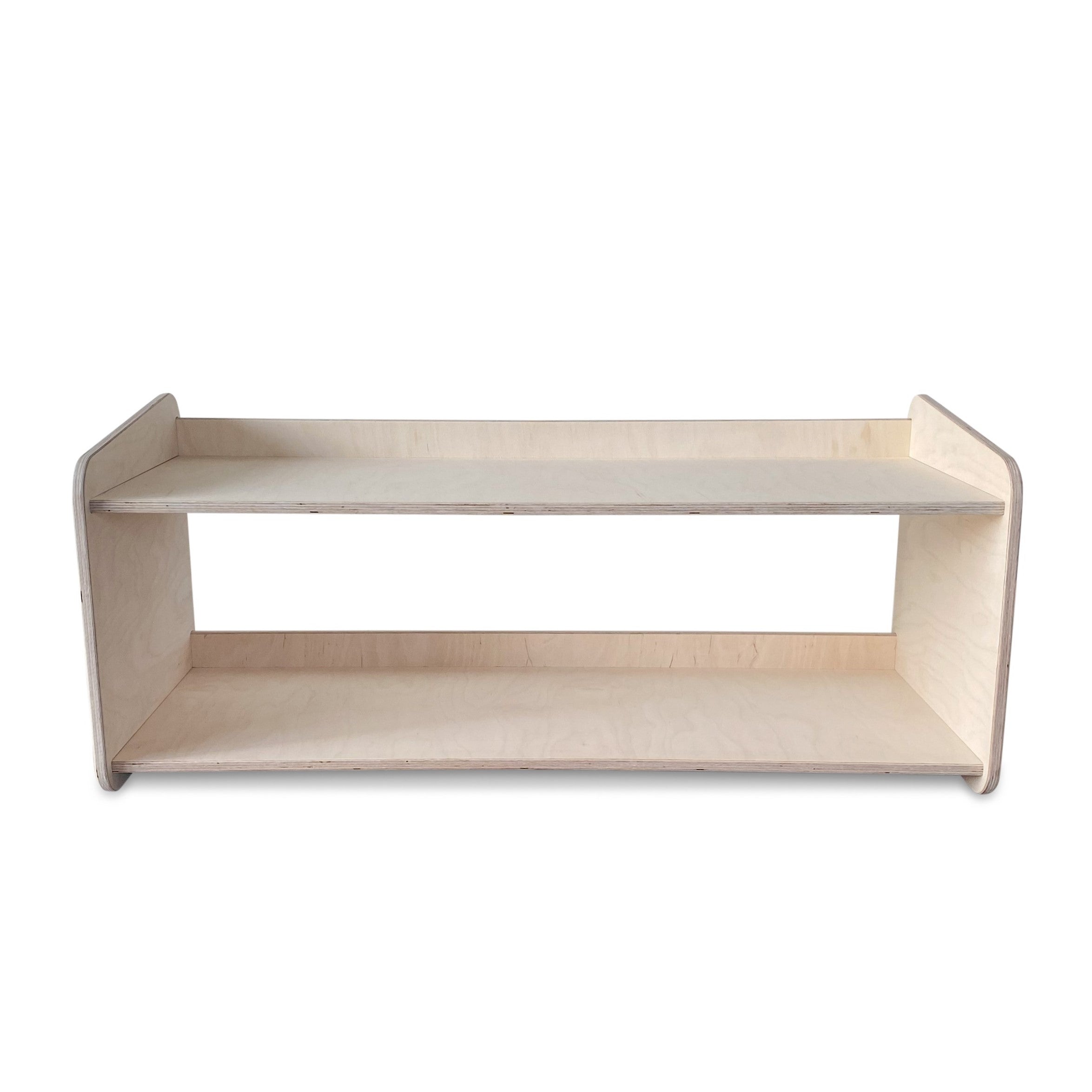 Jollie montessori speelgoedkast | Boekenkast 2 planken - blank