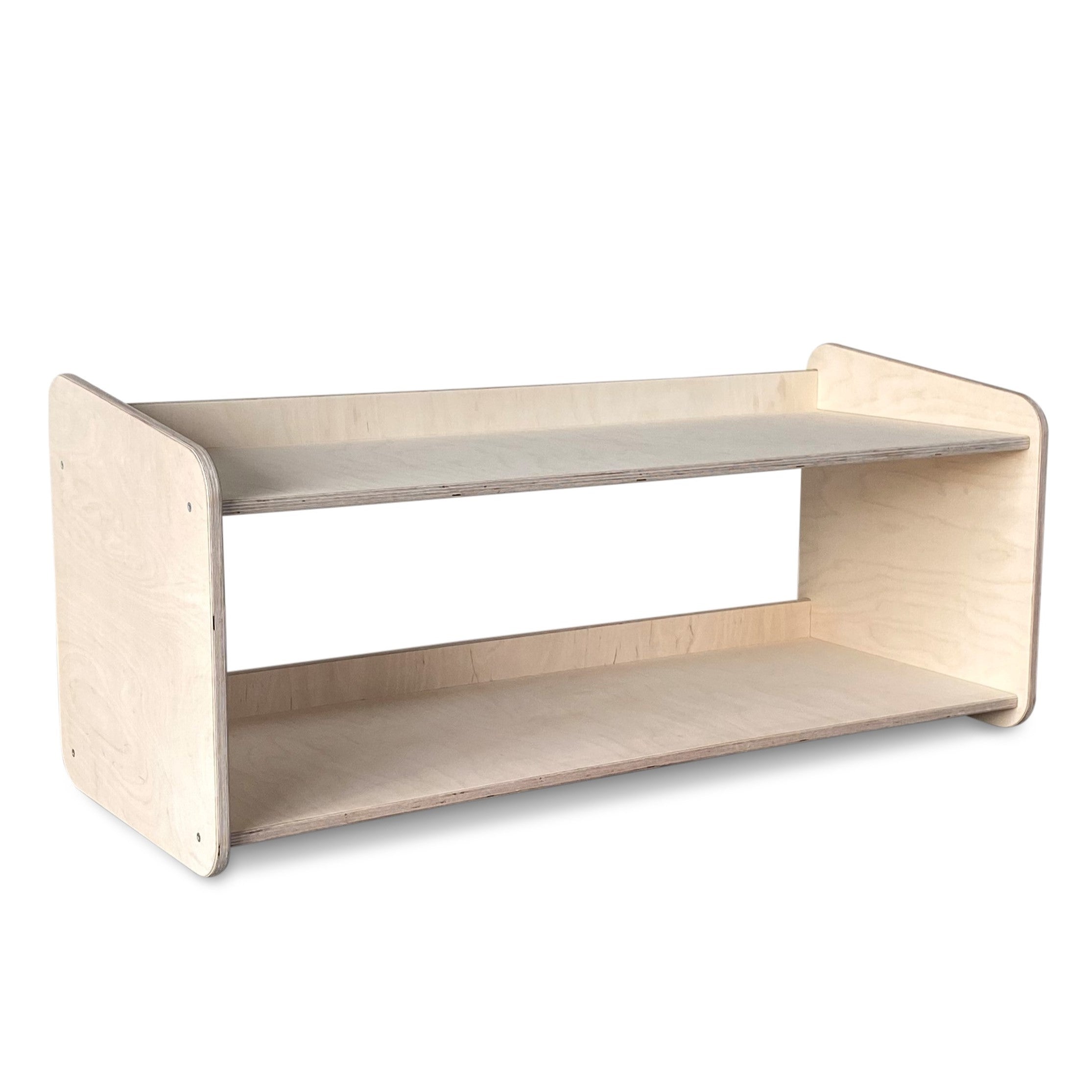 Jollie montessori speelgoedkast | Boekenkast 2 planken - blank