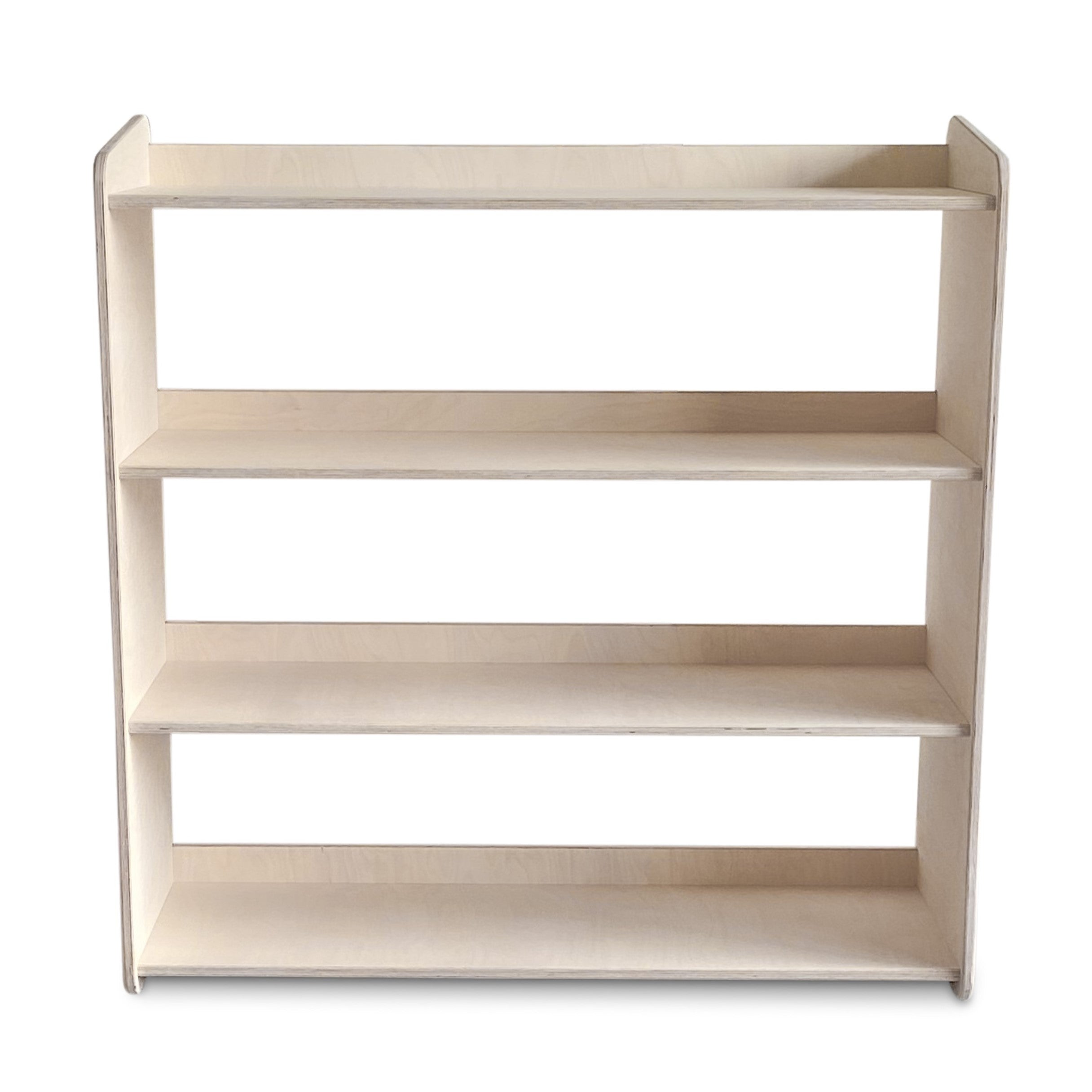 Jollie montessori speelgoedkast | Boekenkast 4 planken - blank