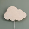 Houten wandlamp kinderkamer | Wolkie - blank - toddie.nl ®
