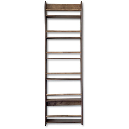 Shelfie montessori boekenrek kinderkamer | 6 planken - wengé - toddie.nl ®