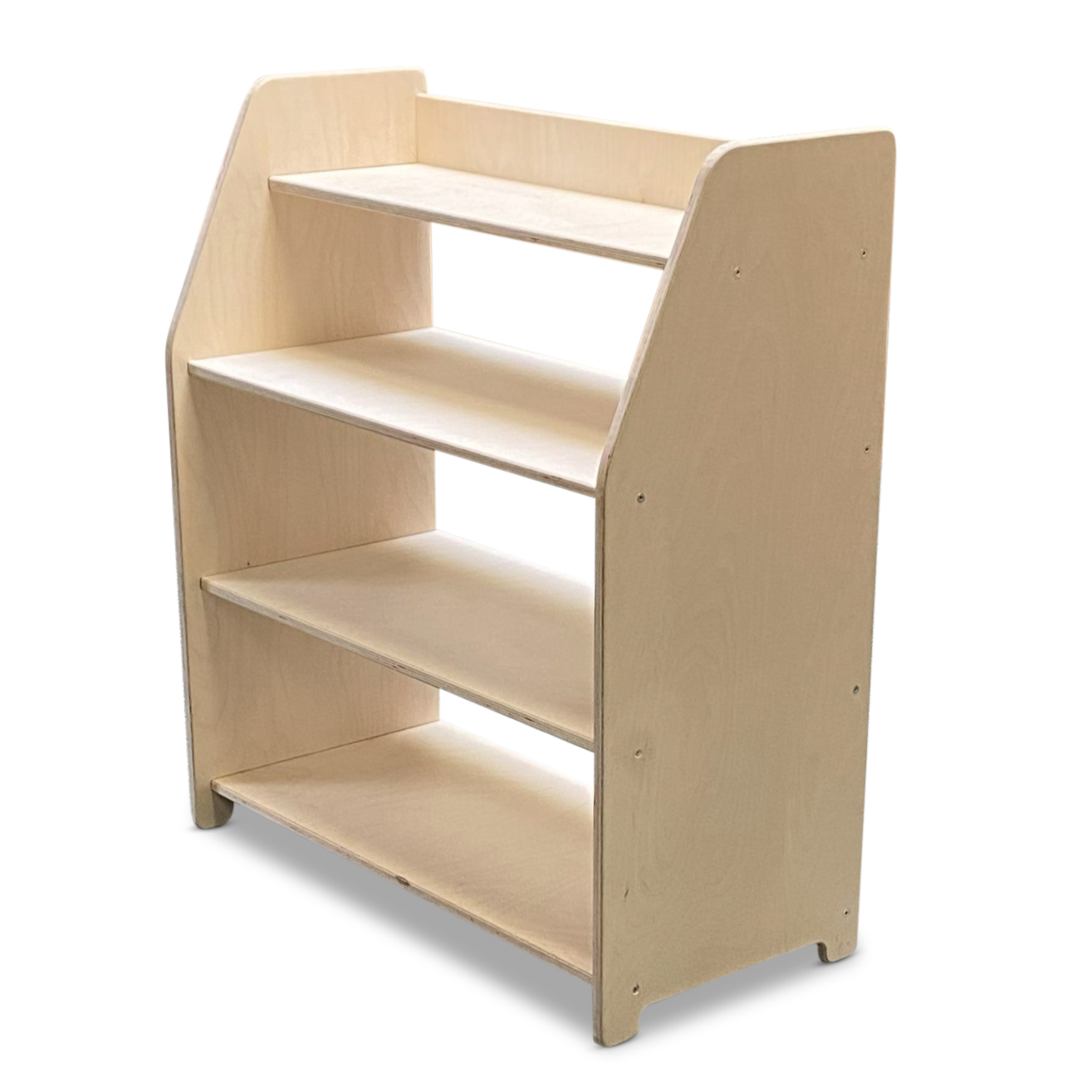 Moodie Montessori speelmeubel | Kinderopbergmeubel 4 planken - blank