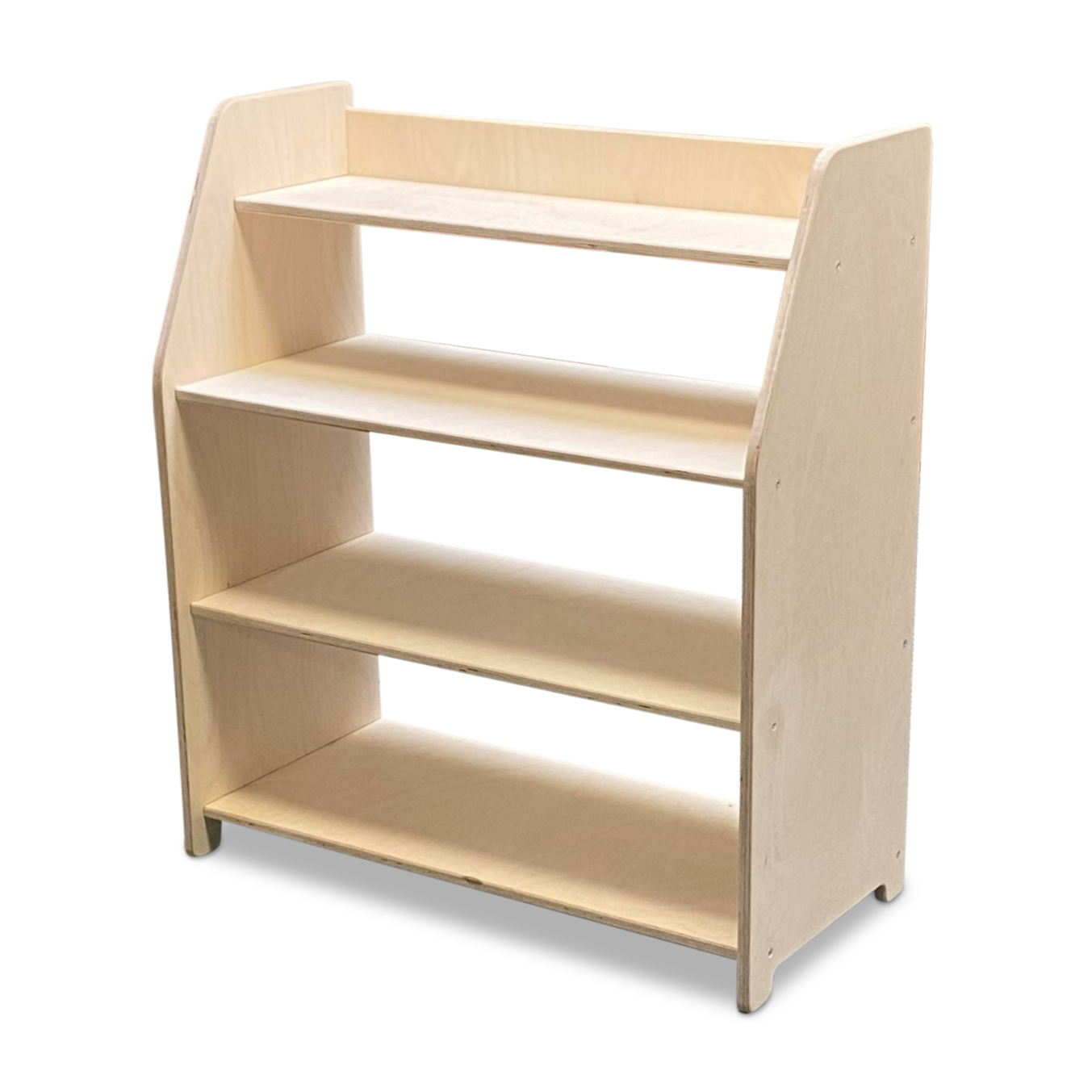 Moodie Montessori speelmeubel | Kinderopbergmeubel 4 planken - blank