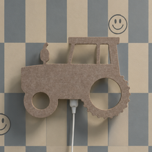 Vilten wandlamp kinderkamer | Trekker - zandbeige