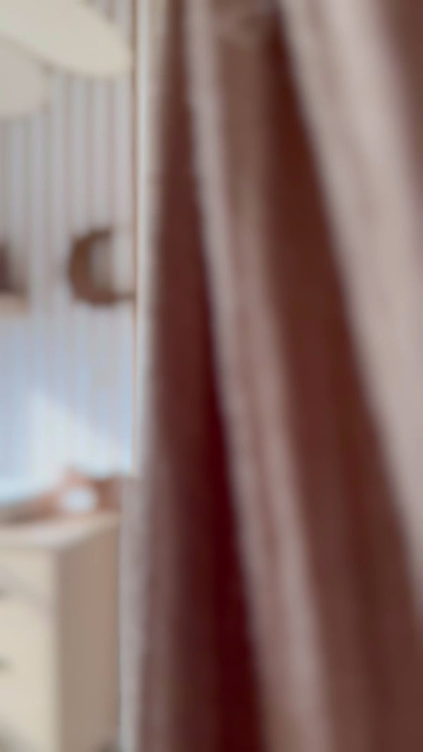 Houten wandlamp kinderkamer | Maan - Wengé