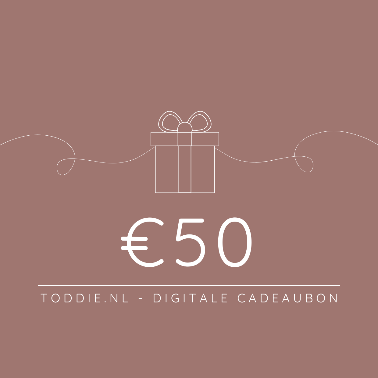 toddie.nl - Digitale Cadeaubon - toddie.nl ®