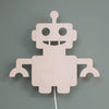 Afbeelding in Gallery-weergave laden, Houten wandlamp kinderkamer | Robot - toddie.nl