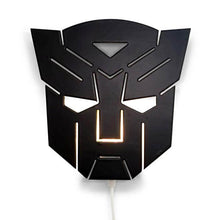 Houten wandlamp kinderkamer | Transformer - toddie.nl