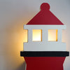 Afbeelding in Gallery-weergave laden, Houten wandlamp vuurtoren | Lighthouse - toddie.nl