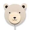 Houten wandlamp kinderkamer | Teddy multiplex, Beige - toddie.nl