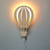 Houten wandlamp kinderkamer | luchtballon - toddie.nl