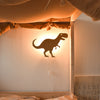 Houten wandlamp kinderkamer | Tyrannosaurus - toddie.nl