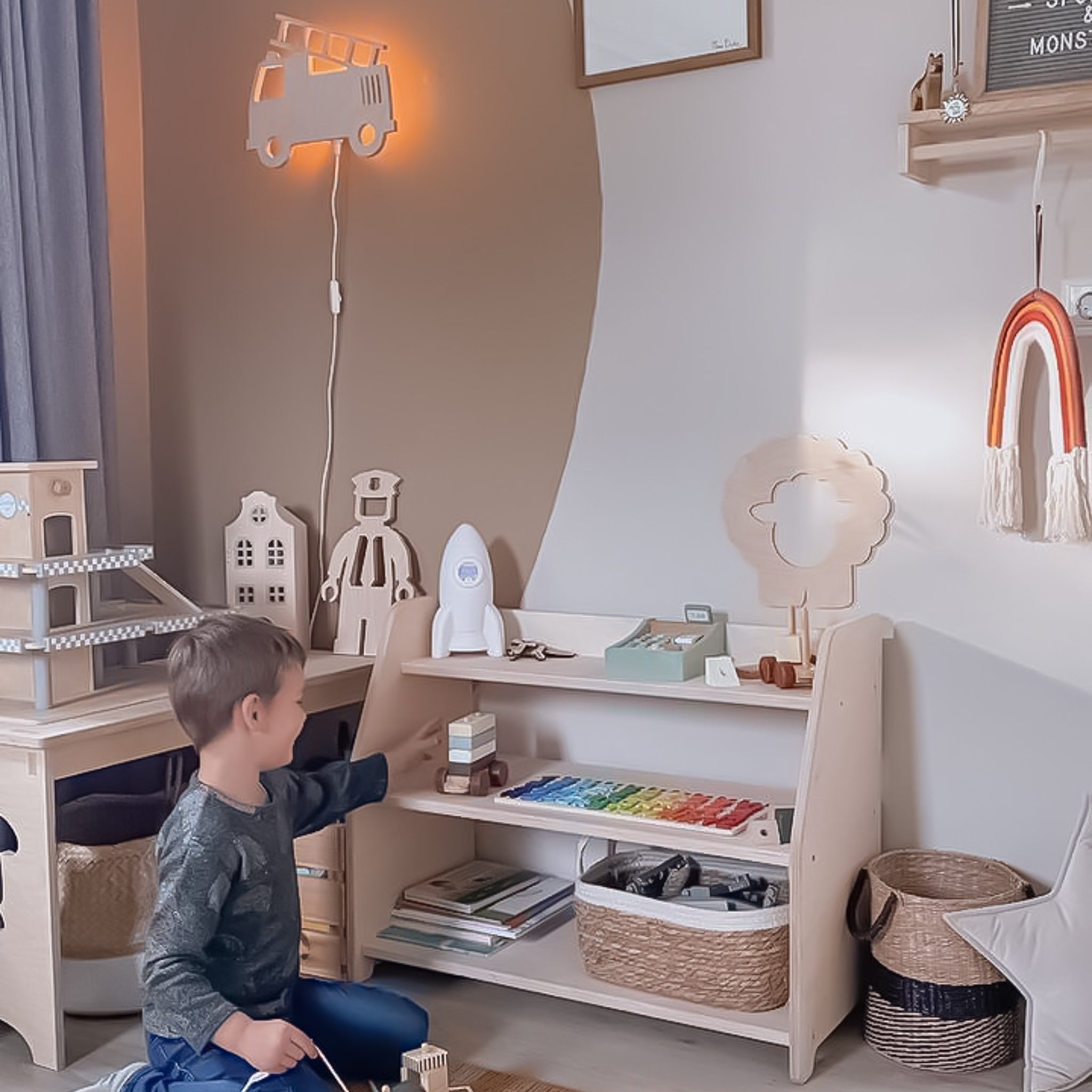 Speelmeubel | kinderopbergmeubel Montessori, kinderplank - toddie.nl